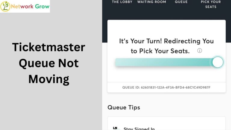 Ticketmaster Queue Not Moving