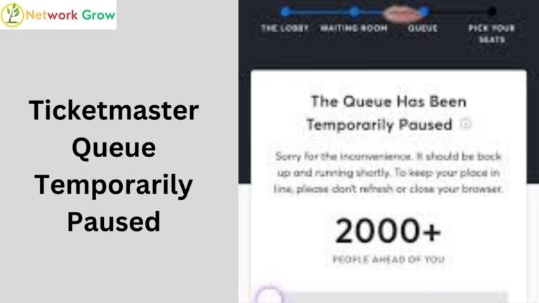 Ticketmaster Queue Temporarily Paused